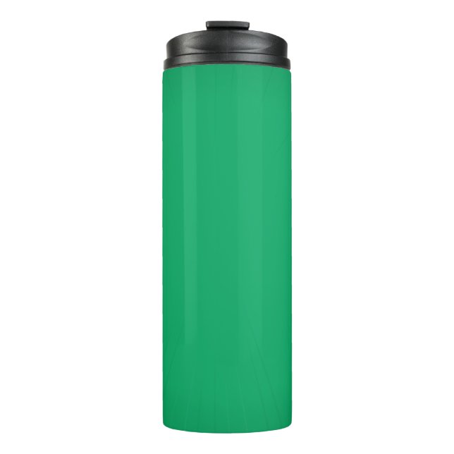 Wand mit grüner Textur Thermosbecher (Vorderseite)