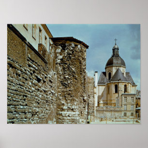 Wand von Rue-DES Jardins Philippe Auguste Poster