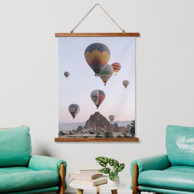 Wandband aus Holzrahmen Wandteppich Mit Holzrahmen (Wohnzimmer)