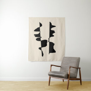 Wandbehang "Abstrakt Doppelseitig" Wandteppich