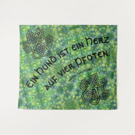 Wandbehang Celtic mit Spruch Wandteppich
