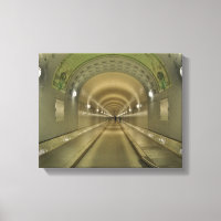 Wandbild Hamburg alter Elbtunnel