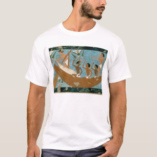 Wandbild vom Grab von Ipuy, Thebes, depic T-Shirt