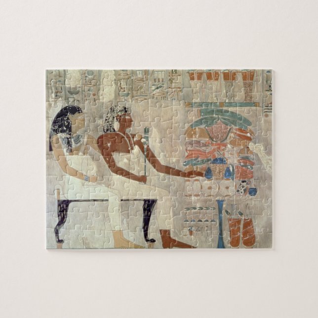 Wandbild vom Grab von Rekhmire, Thebes, d Puzzle (Horizontal)