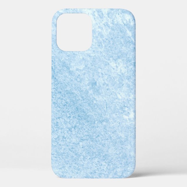 Wandblaue Designstruktur Vintag Case-Mate iPhone Hülle (Rückseite)