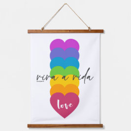 ♡ Wanddekor an der Inspirationswand Wandteppich Mit Holzrahmen