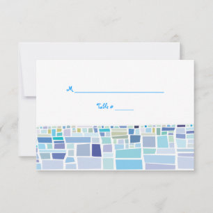 Wände Israel Bar Bat Mitzvah Escortkarte Einladung