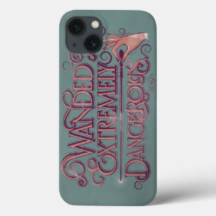 Wanded und extrem gefährliche Grafik - rosa Case-Mate iPhone Hülle