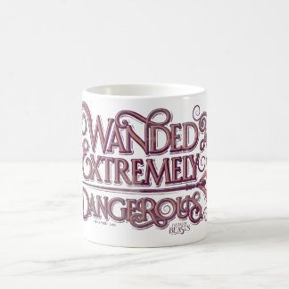 Wanded und extrem gefährliche Grafik - rosa Kaffeetasse