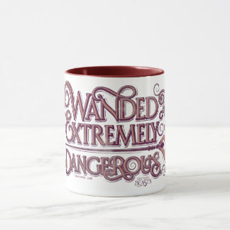 Wanded und extrem gefährliche Grafik - rosa Tasse