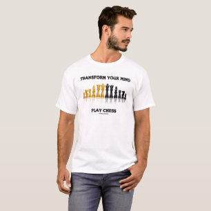 Wandeln Sie Ihr Sinnesspiel-Schach-Rateschach-Set T-Shirt