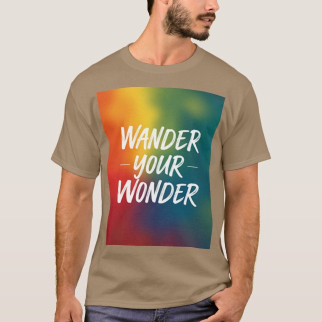 Wander Dein Wunder T-Shirt (Vorderseite)