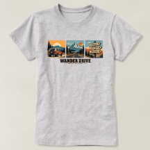 Wander Drive Abenteuer Damen T-Shirt