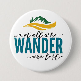 Wander im Freien große, 3 Zoll große runde Taste Button