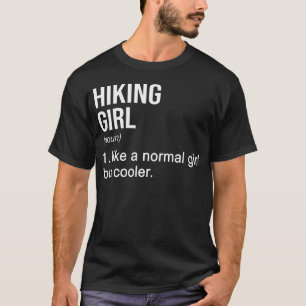 Wander Mädchen Substantiv Definition Wandern Wande T-Shirt