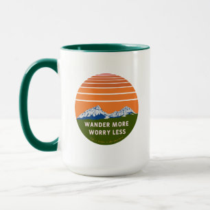 Wander mehr Sorgen weniger Tasse