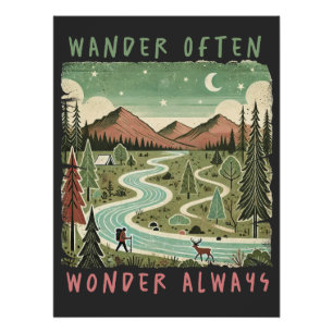 Wander oft fragen immer poster