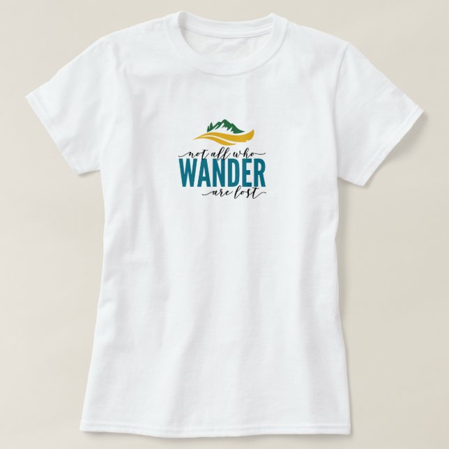Wander Outdoor Basic T - Shirt (Design vorne)