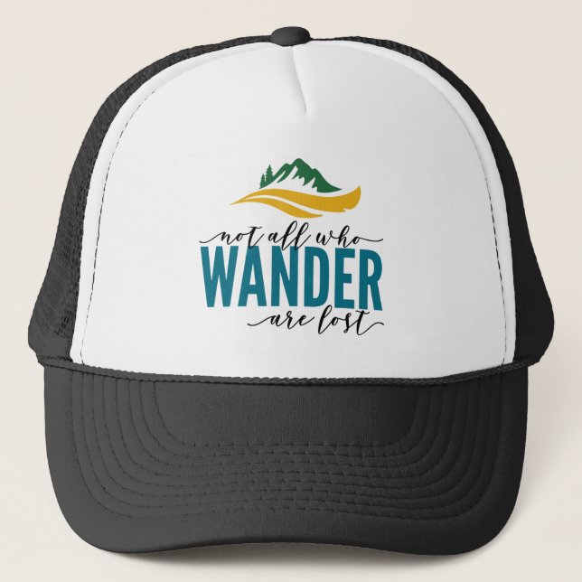 Wander Outdoor Trucker Hat Truckerkappe (Vorderseite)