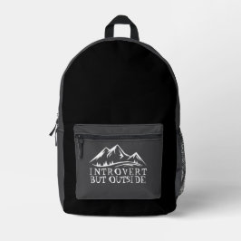 Wander-Rucksack im modernen Bergstil Bedruckter Rucksack