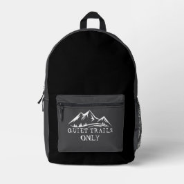 Wander-Rucksack im modernen Bergstil Bedruckter Rucksack
