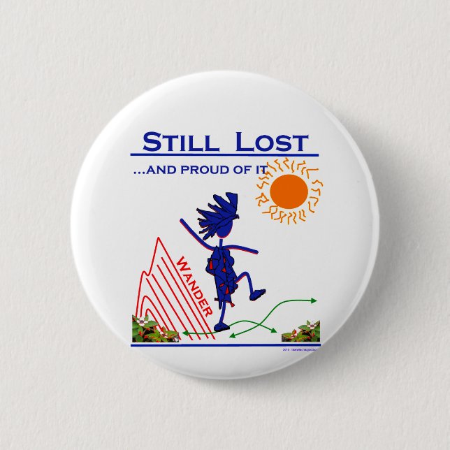Wander Sill verloren ... und stolz darauf! Button (Vorderseite)