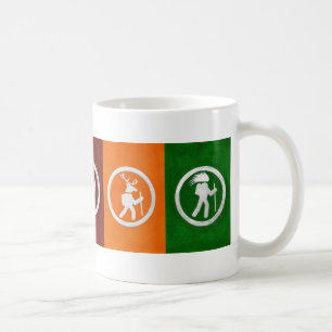 Wander-Tier-Wegmarkierungen Kaffeetasse