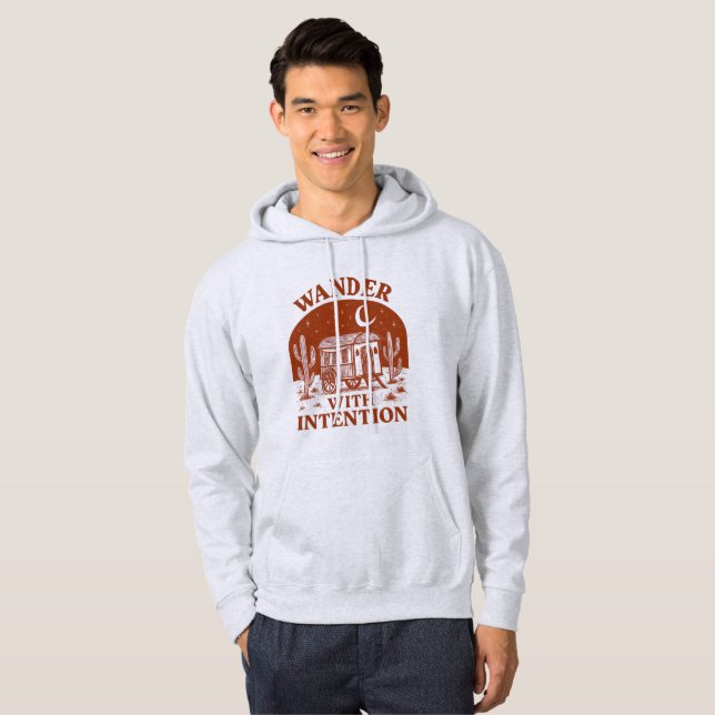 Wander With Intention Desert Wagon Adventure Hoodie (Vorne ganz)