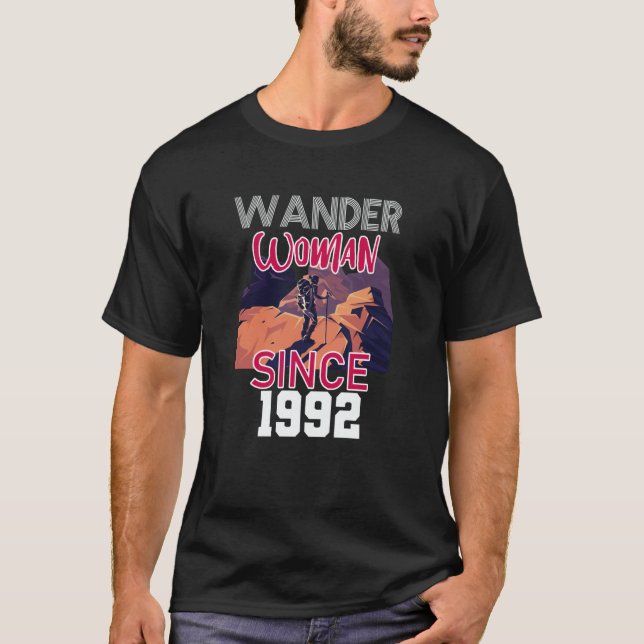 Wander woman since 1992 T-Shirt (Vorderseite)