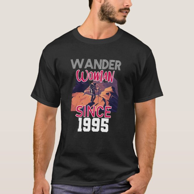Wander woman since 1995 T-Shirt (Vorderseite)