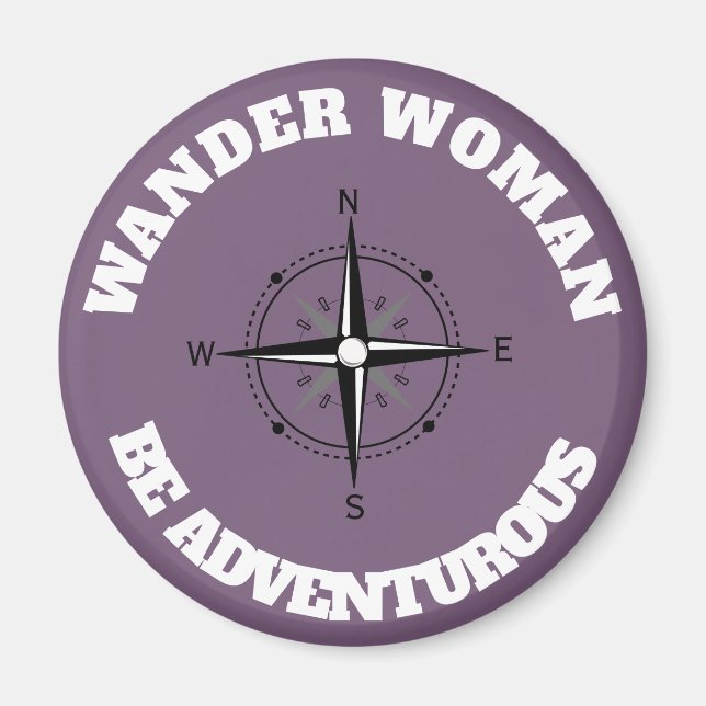 Wander Woman w/Compass Magnet (Vorne)