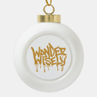 Wander Wwise Keramik Kugel-Ornament