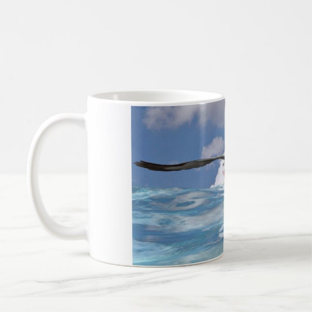 Wanderalbatross Kaffeetasse (Links)