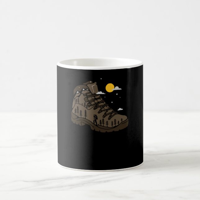 Wanderboot Kaffeetasse (Mittel)