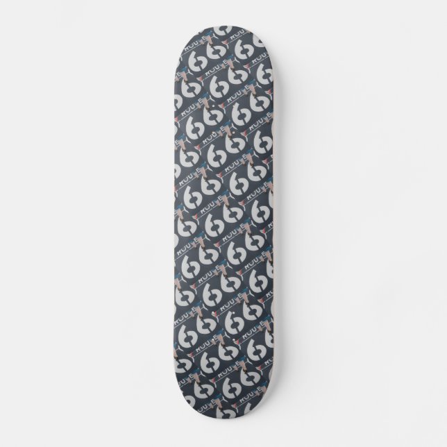 Wandere kühn skateboard (Vorderseite)