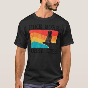 Wandere mehr, sorge dich weniger Bouvier Des Fland T-Shirt