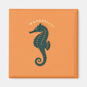 Wanderendes Seepferd Magnet