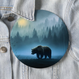 Wanderer-Bärenschaltfläche Button