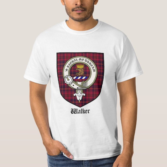 Wanderer-Clan-Wappen-T-Shirt/WandererTartan T-Shirt (Vorderseite)