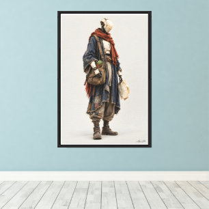 Wanderer Einheit Sieben Leinwanddruck