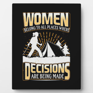 Wanderer gehören zu allen Orten Fotoplatte