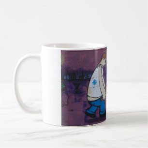 Wanderer Graffiti Kaffeetasse