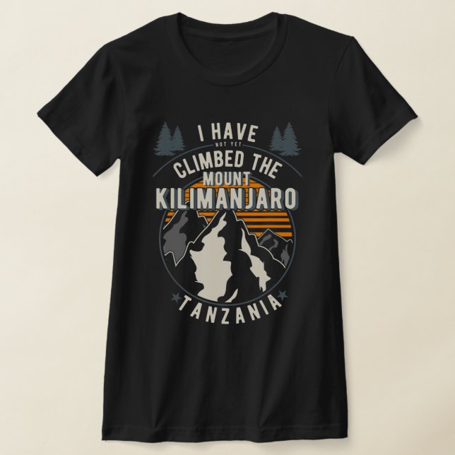 Wanderer haben nicht klettersteigen Berg Kilim T-Shirt (Ablage )