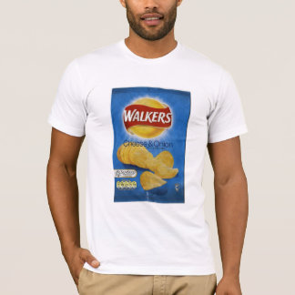 Wanderer Käse u. Zwiebel-Chips T-Shirt