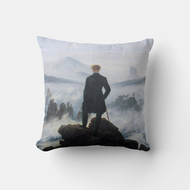 Wanderer oberhalb des Nebelmeers (von C.D. Friedri Kissen (Vorderseite)