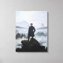 Wanderer oberhalb des Nebelmeers (von C.D. Friedri