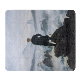 Wanderer oberhalb des Nebelmeers (von C.D. Friedri Schneidebrett