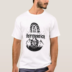 Wanderer Österreich Wandern Österreich Urlaub T-Shirt