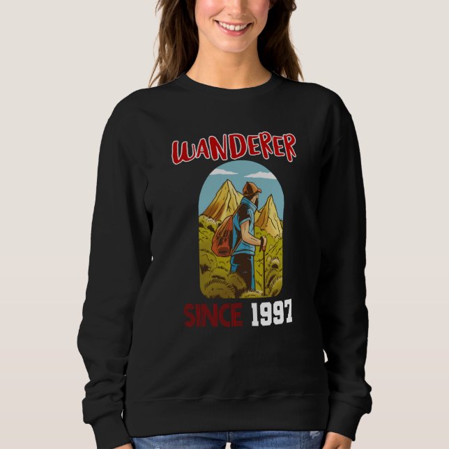Wanderer since 1997 sweatshirt (Vorderseite)