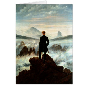 Wanderer über dem Meer des Nebels, Caspar